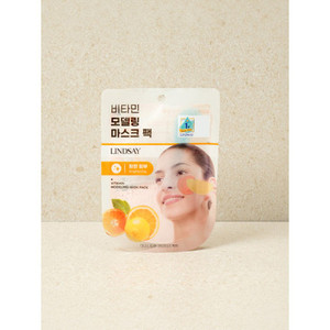 Lindsay Korean Skincare Vitamin Brightening Moisturizing Nourishing Soothing Modeling Face Mask Pack of Masks - Product Image 1