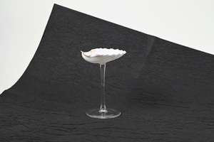 Copas de Vino Personalizadas con Forma de Concha, Copas de Vino para Boda, Copas de Cóctel para Despedida de Soltera, Copas de Martini Hechas a Mano - Product Image 3