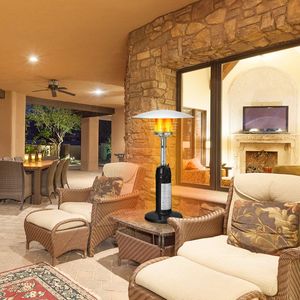 Riscaldatore da Patio Portatile a Propano da 11.000 BTU, Design Verticale per il Comfort all'Aperto - Product Image 2