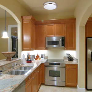 Lámpara de <span class=keywords><strong>Techo</strong></span> LED de Doble Anillo de Montaje Empotrado para Dormitorio, Cocina, Pasillo, Baño - Clasificación IP44 - Product Image 6