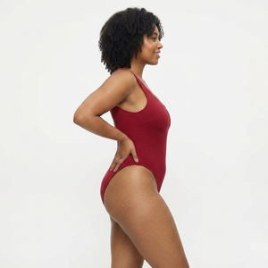 Plus Size Compression <b>Bodysuit</b> Women's Gym Fitness Base Layer Jumpsuit Scoop Neck Yoga Wear Body-con Women Plus Size <b>Shape</b>-wear - Product Image 4