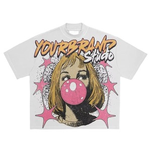 เสื้อยืดคอเต่าผ้าฝ้าย 100% หนัก 340 กรัม ทรงโอเวอร์ไซส์ สั่งทำพิเศษ แห้งเร็ว สำหรับผู้ชาย - Product Image 2