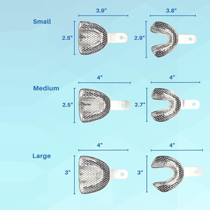 Bandejas Reutilizables para Impresiones Dentales, Equipo Dental de Grado Médico para Centros de Salud - Product Image 3