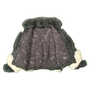 Manteau de luxe en fausse fourrure pour femme, chaud et élégant pour l'hiver, à manches longues, en peluche, vente en gros d'usine OEM ODM, personnalisable - Product Image 3