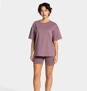 Women Slim Fit T Shirt <b>Stretch</b> <b>Fabric</b> Short Sleeve Casual Fashion Tee Comfortable Summer Top for Daily Wear and Light Sports - Product Image 2