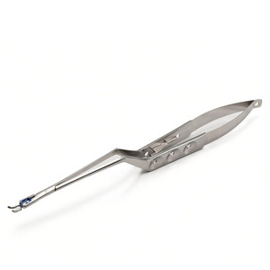 Pinces chirurgicales en acier inoxydable de haute précision, forceps manuels pour le traitement des plaies, certifiées CE, 10 cm - Product Image 5