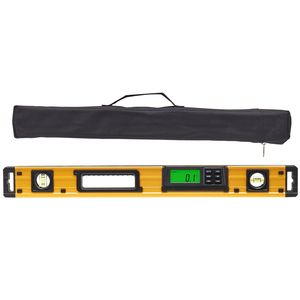 Livella Magnetica in Lega di Alluminio 600mm con Schermo LED Retroilluminato, Sensore di Gravità 0-360 Gradi, Strumento di Misurazione del Livello - Product Image 1