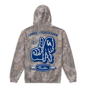 Sweat-shirt à capuche camouflage personnalisé pour homme, en molleton de coton, avec poche kangourou, pour la chasse en plein air et le streetwear - Product Image 2