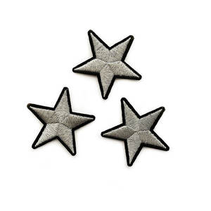 Broderies étoiles de haute qualité, neuves en stock, à bas prix, sur mesure, légères, en promotion. - Product Image 1