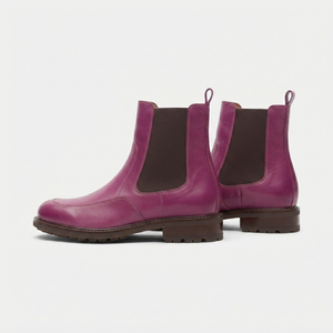 Botines de Invierno Unisex, Botines de Cuero Impermeables para Hombre, Botines de Cuero para Mujer, Botines de Negocios - Product Image 1
