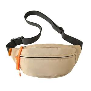 Sac banane en nylon grande capacité pour hommes et femmes, imperméable, style urbain, sac de poitrine bandoulière, ceinture réglable, sac de voyage décontracté - Product Image 5