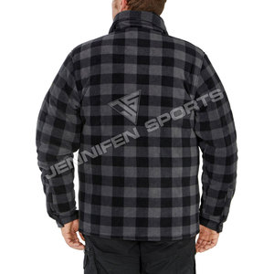 Chemises pour hommes et femmes en flanelle 100% polaire à carreaux, style décontracté printemps-automne, douces, confortables, vintage, patchwork - Product Image 6