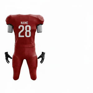 Sublimation Printing Breathable Moisture Wicking Quick Dry Football Uniform Bulk Team Jersey Set Tackle Twill Embroidery - Product Image 3