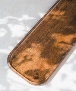 Tabla de Cortar Rectangular de Madera de Olivo Hecha a Mano, Arte Indio Exótico, 1.5 cm de Grosor, Apta para Lavavajillas, Elegante Artesanía de Cocina - Product Image 4