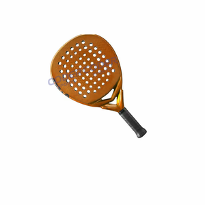 Raquette de padel en fibre de carbone de haute qualité, style graffiti, très vendue, avec filet en nylon, légère, de la marque Coder Sports - Product Image 4