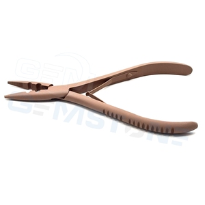 Pince professionnelle pour extensions capillaires 7 pouces, outil à anneaux micro et nano à 2 trous, pince et extracteur pour anneaux de 4 mm et 5 mm - Product Image 5