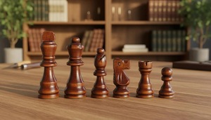 ILAHI's Eco-Friendly Rustic Polished Rectangle <b>Chess</b> <b>Board</b> Game 100% Handmade Pure Wood Animal/Love Style Customized Size <b>Chess</b> - Product Image 6