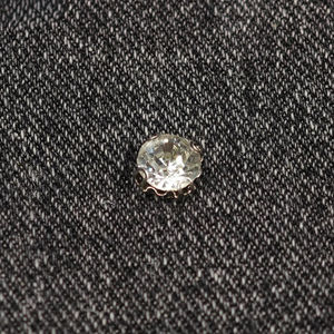 Nouveau style short en jean épais personnalisé délavé au soleil avec strass grande taille décontracté vierge qualité supérieure pour homme - Product Image 5