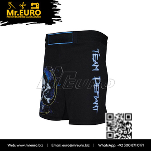 Maßgefertigte Sublimations-Herren-Muay-Thai-MMA-Shorts mit Totenkopf-Druck für Kickbox-Training - Product Image 4
