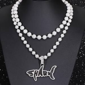 Collar de Cadena Cubana con Diamantes, Superventas, para Bodas, Discotecas o Estilo Urbano, Disponible a Precio de Exportación - Product Image 3