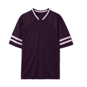 Maillot de baseball unisexe noir à col en V, manches courtes, en polyester respirant, coupe classique, pour toutes les saisons - Product Image 5