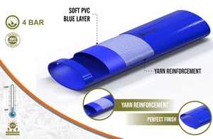 Tuyau plat en PVC de 3/4 "12" pouces à haute pression, durable, écologique, léger et flexible pour l'irrigation agricole-Commandes en gros - Product Image 2