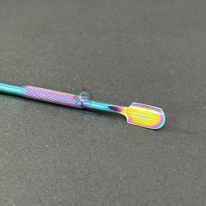 Removedor de Esmalte de Uñas Multicolor de Alta Calidad, Herramientas de Belleza para Cutículas, Empujador de Cutículas de Acero Inoxidable - Product Image 4