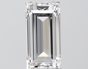 Diamant de laboratoire cultivé de 3,00 carats, taille baguette, couleur D, pureté FL, certifié IGI, pour la fabrication de bijoux - Product Image 3