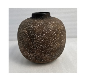 Maceta de Hierro para Interiores y Exteriores con Acabado Antiguo Desgastado para Plantas y Flores, Decorativa - Product Image 2