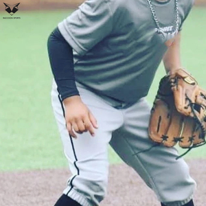 Mangas de Béisbol Ligeras, Antideslizantes, que Absorben la Humedad, de Tela de Secado Rápido y Alta Elasticidad, Color Negro Sólido, Nueva Llegada - Product Image 4