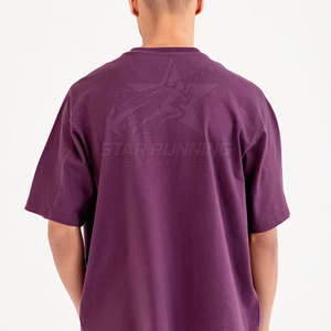 Camiseta de Verano para Hombre, Personalizada con Logotipo, 100% Algodón, Corte Holgado, Transpirable, Talla Grande, en Oferta Online - Product Image 5