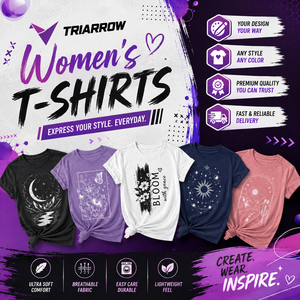 Camiseta Sorority Rosa Personalizada de Manga Larga con Cuello en Contraste Azul y Estampado Gráfico para Mujer - Product Image 6