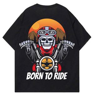 Camiseta con estampado de DTF para hombre, ropa de calle moderna, tela duradera a todo color, ilustraciones personalizadas, Top cómodo transpirable - Product Image 1