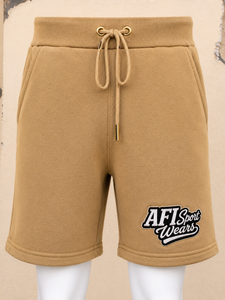 Ensemble court à capuche personnalisé pour homme, coupe classique, couleur unie, tricoté, 100 % polyester, short et sweat à capuche décontractés pour l'été - Product Image 4