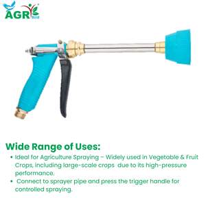 16 mm 1 pied. Pistolet de pulvérisation S.S. Trubo Jet Pistolet à pulvérisation Turbo Jet - Product Image 6