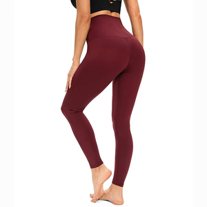 Women's High Waist Seamless <b>Leggings</b> Yoga <b>Workout</b> Pants <b>with</b> <b>Pockets</b> Breathable Full Length Activewear - Product Image 2