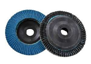 RIKEN VIET NAM Flap <b>Wheel</b> 100mm x 1.6mm for Metal <b>Grinding</b> Angle Grinder Disc 22.23mm Inner Diameter - Product Image 3