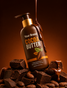 Crema Humectante Profunda para Manos y Cuerpo con Manteca de Cacao Natural y Vitamina E, Unifica el Tono de la Piel, Etiqueta Privada OEM - Product Image 3