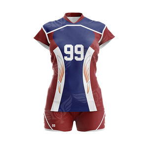 Conjunto de Uniforme de Voleibol Personalizado para Mujer 2026, Camiseta de Voleibol de Manga Corta y Pantalones Cortos, Nombre y Número Personalizados, Ropa Deportiva de Equipo - Product Image 4