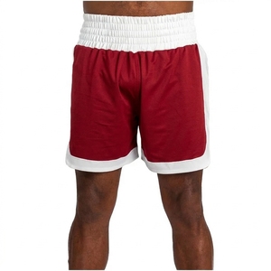 High Quality Wholesale RISE No Gi MMA BJJ Compression Shorts Front Logo OEM Custom Velcro Kick Boxing Fight Shorts MMA Judo - Product Image 4
