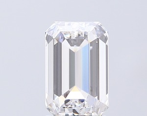 Diamant blanc de laboratoire extraordinaire de 2,52 carats, couleur D, pureté VVS1, taille émeraude, avec une polissage excellente et un design raffiné. - Product Image 2