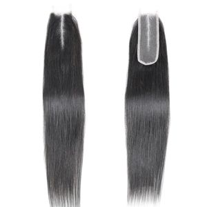 NAJIR HAIR HUB Cabello Humano Natural Negro Ondulado de 34 Pulgadas, Cabello Indio Virgen de Primera Calidad con Cierre 2x6 - Product Image 2