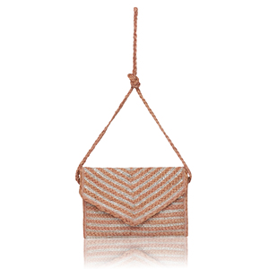 Bolso Bandolera de Yute Bohemio para Mujer 2026: Tendencia, Geométrico, Trenzado, para Playa, Viajes, Compras, Ecológico, Moda Femenina, India - Product Image 4