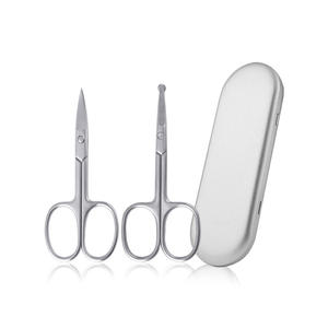 Kit professionnel de manucure en acier inoxydable de qualité supérieure pour la Russie – Ciseaux, coupe-nez, coupe-barbe, pince à cuticules et outils d'application pour ongles - Product Image 4