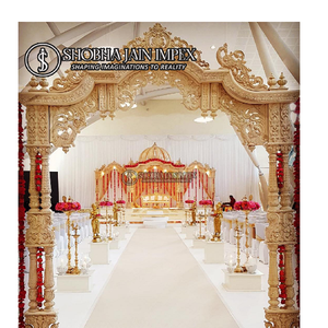 Pilar de Entrada para Bodas con Tema Tradicional Mayur, Plástico Reforzado con Fibra, Marca Shobha Jain Impex de Delhi, India - Product Image 1