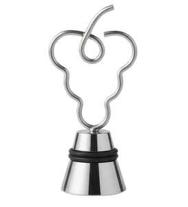 Tapón de Botella de Vino Personalizado de una Sola Pieza en Colores Plateados Pulidos, Hecho a Medida, Duradero, Disponible como Tapa de Botella - Product Image 5