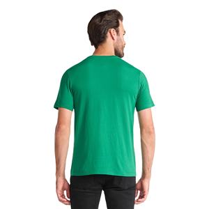 T-shirts en coton 100% de qualité supérieure, respirants, décontractés, élégants, imprimés, sur mesure, taille plus, couleur verte pour hommes - Product Image 6