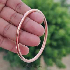 Antique <b>Copper</b> Plated Vintage <b>Bangles</b> With Flower Pattern For Women And Men Unisex Jewelry Bracelets men women wear healing - Product Image 5