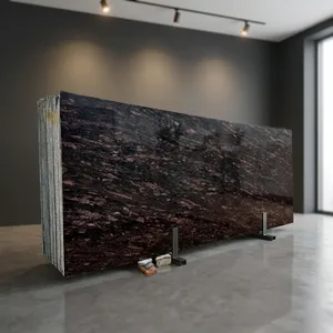 Exclusive Paradizo Brown Granite Elegant Natural <b>Stone</b> Slabs for Luxury Interiors Exterior Landscaping Architectural Design - Product Image 3