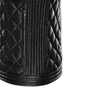 Gilet en cuir sophistiqué pour homme – Qualité supérieure, décontracté, toutes saisons, panneaux respirants, coupe courte - Product Image 3